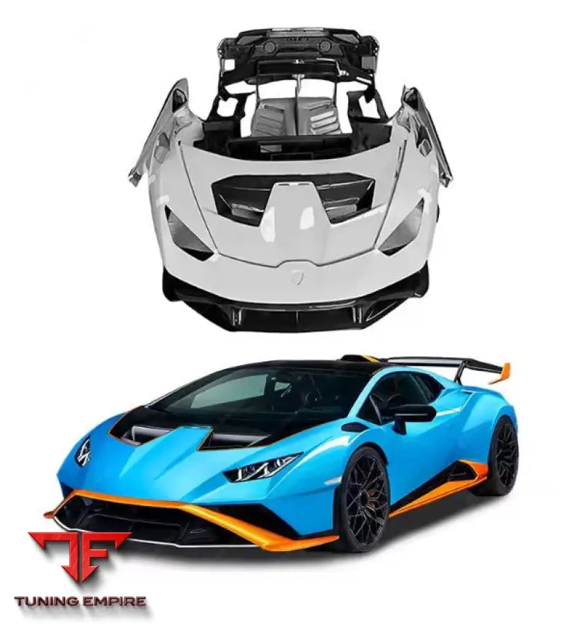 LAMBORGHINI HURACAN LP610 UPGRADE TO STO BODY KIT
