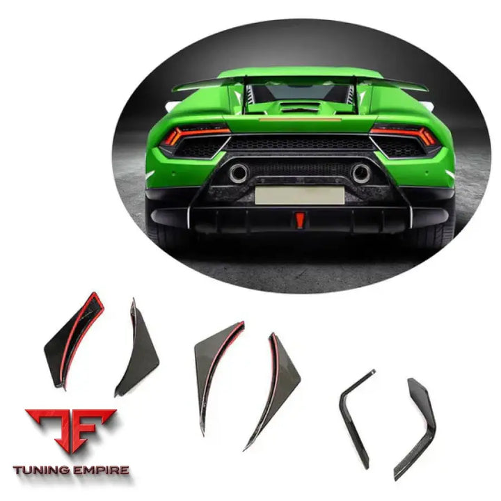 LAMBORGHINI HURACAN PERFORMANTE CARBON FIBER PARTS 2017-2019Y