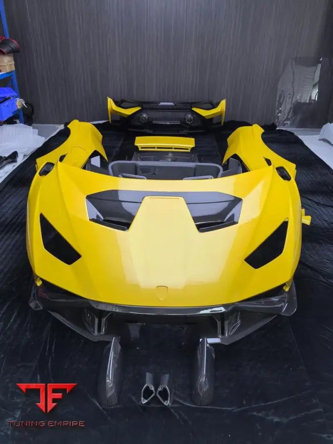LAMBORGHINI HURACAN SPIDER FULL CARBON STO UPGRADE KIT