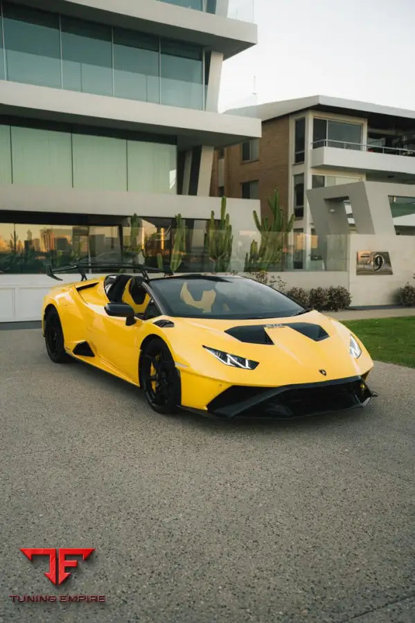 LAMBORGHINI HURACAN SPIDER FULL CARBON STO UPGRADE KIT