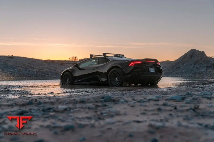 LAMBORGHINI HURACAN STERRATO FORGED WHEELS AND EXHAUST SYSTEM