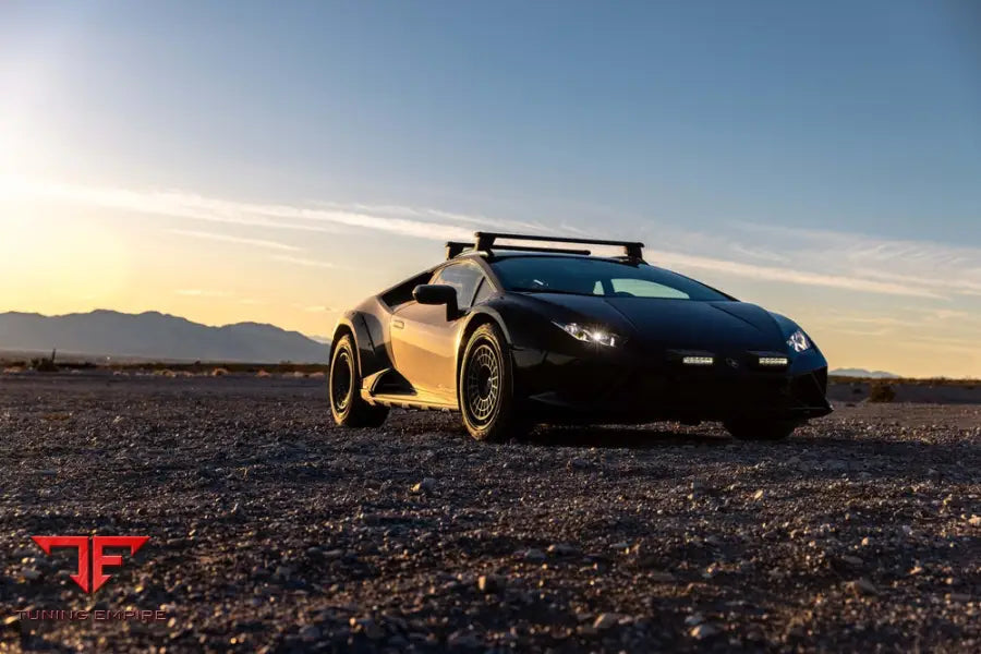 LAMBORGHINI HURACAN STERRATO FORGED WHEELS AND EXHAUST SYSTEM