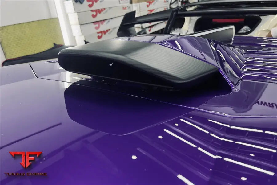 LAMBORGHINI HURACAN STO DRY CARBON FIBER ENGINE ROOM VENT BSD