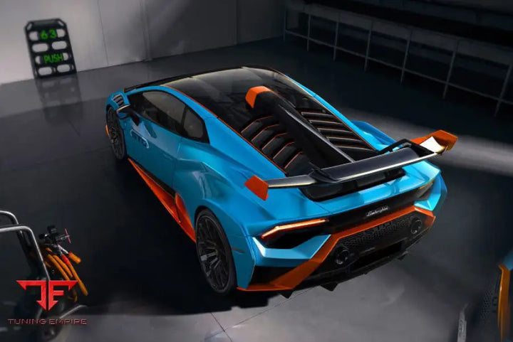 LAMBORGHINI HURACAN STO DRY CARBON FIBER REAR DIFFUSER BSD