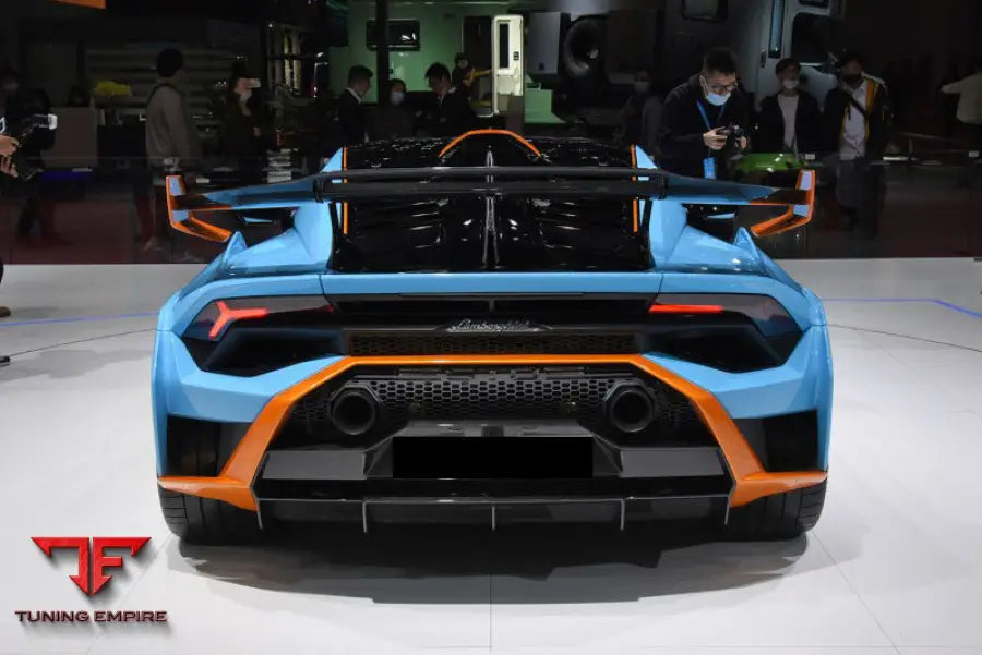 LAMBORGHINI HURACAN STO DRY CARBON FIBER REAR DIFFUSER BSD