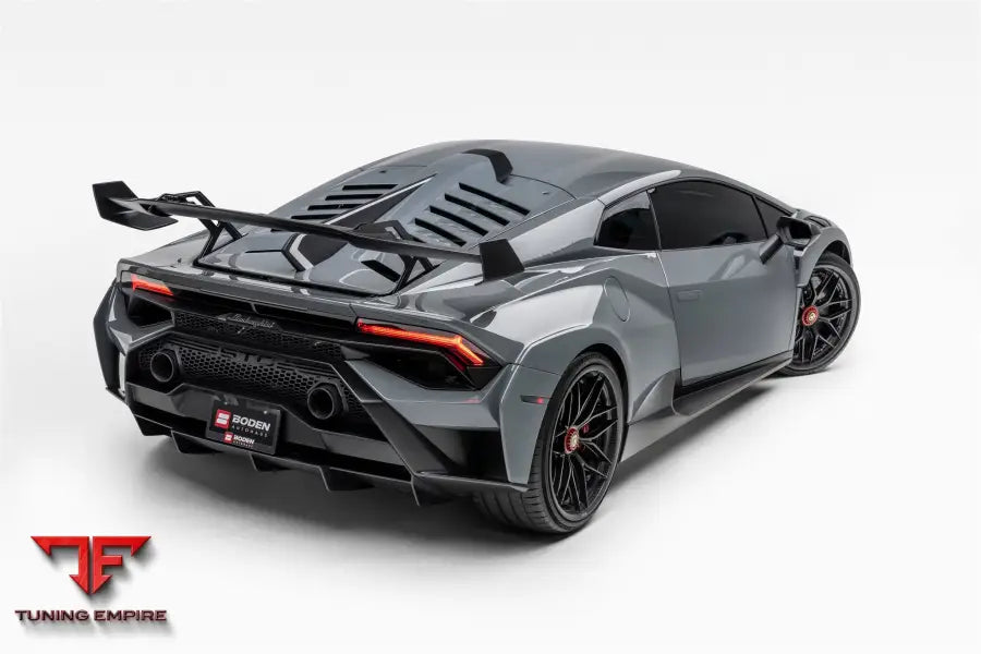 LAMBORGHINI HURACAN STO FORGED WHEELS AND EXHAUST SYSTEM