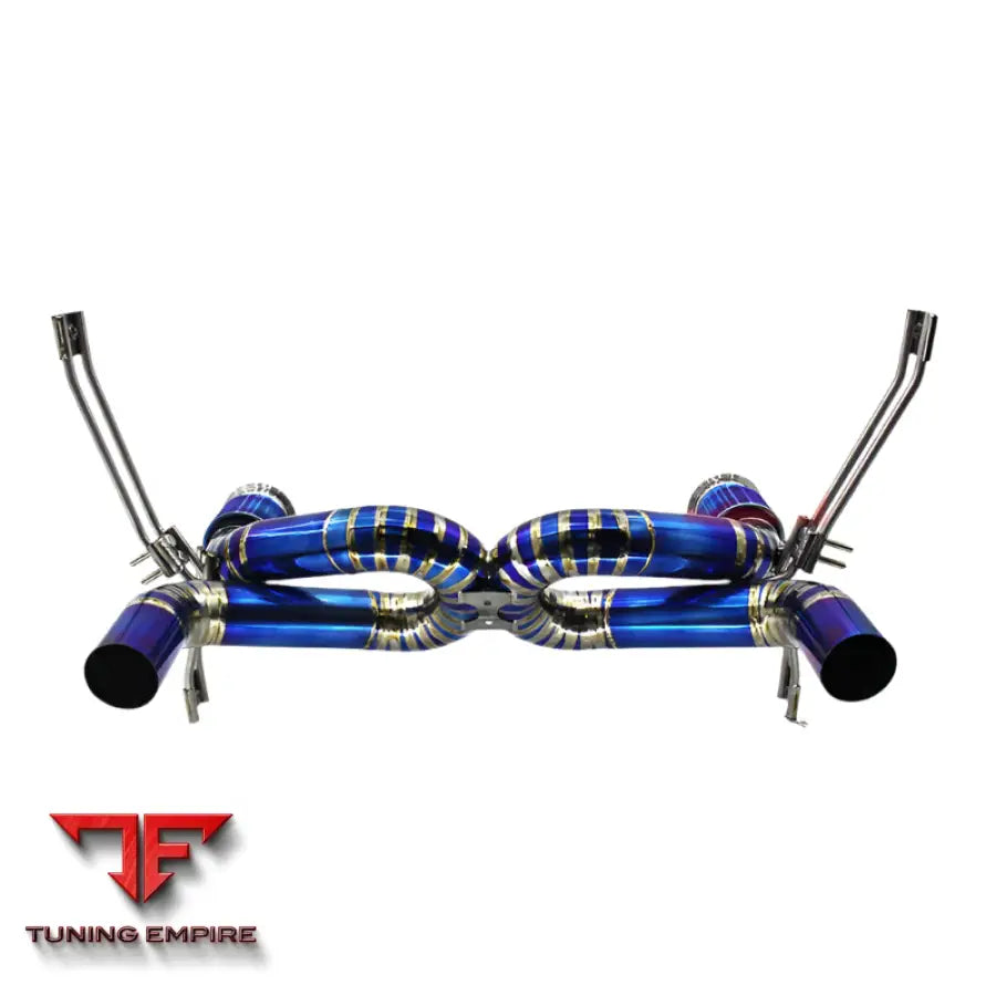 LAMBORGHINI HURACAN TECHNICA STO EVO LP610  TITANIUM CATBACK EXHAUST SYSTEM 2019-2020