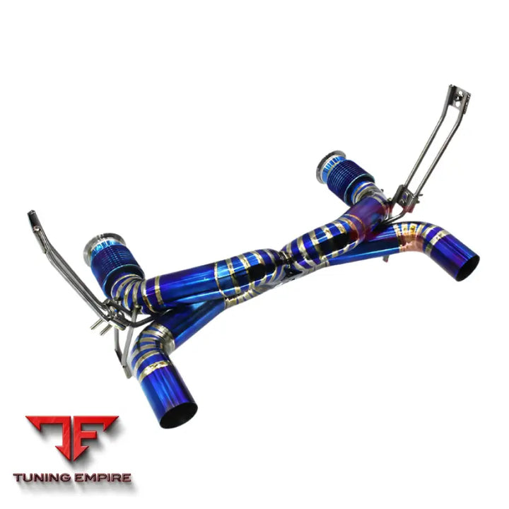 LAMBORGHINI HURACAN TECHNICA STO EVO LP610  TITANIUM CATBACK EXHAUST SYSTEM 2019-2020