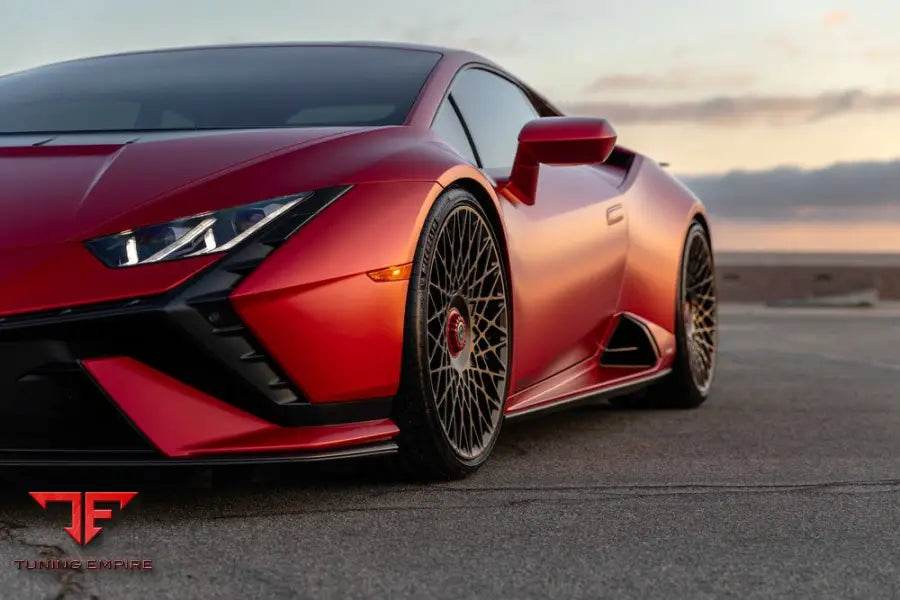 LAMBORGHINI HURACAN TECNICA FORGED WHEELS AND EXHAUST SYSTEM