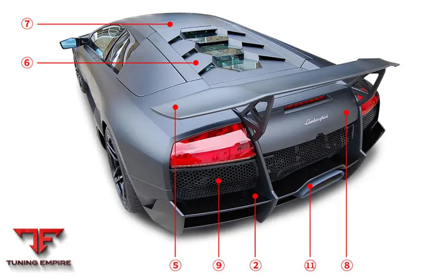 LAMBORGHINI MURCIELAGO LP670 BODY KIT