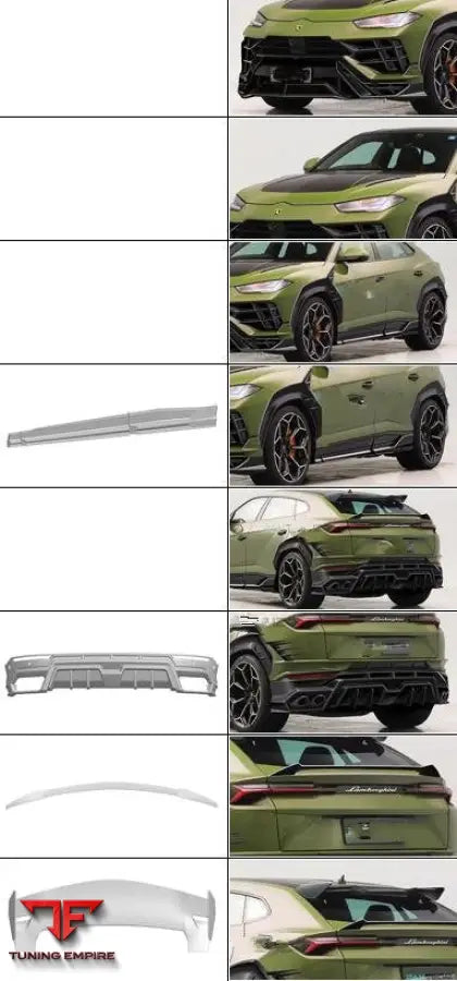 LAMBORGHINI URUS FACELIFT 2023 + CARBON FIBER PARTS