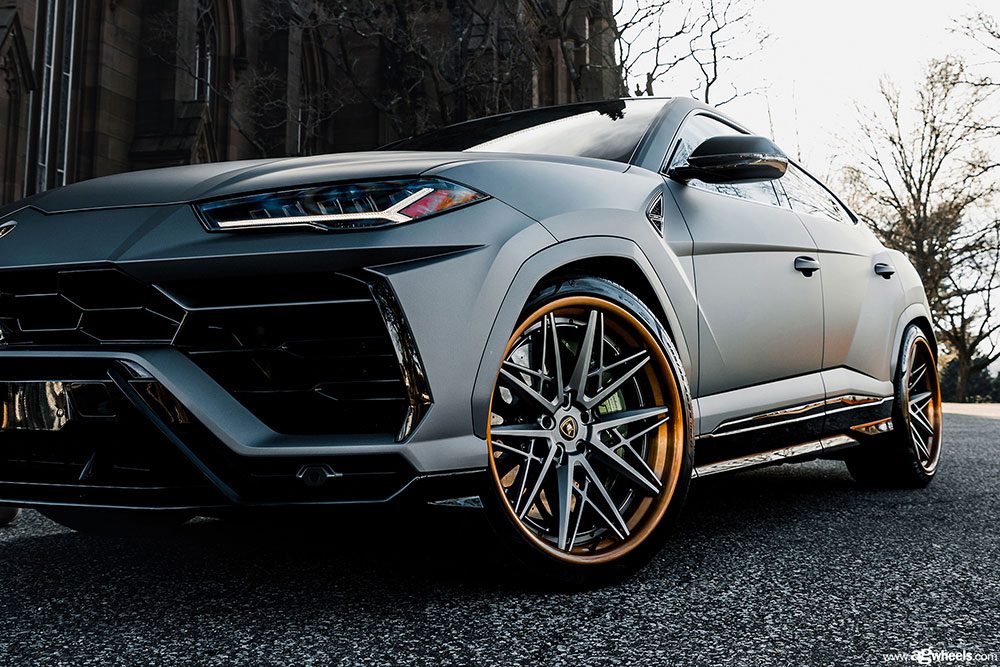 LAMBORGHINI URUS on custom forged wheels