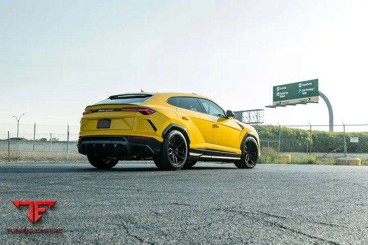 LAMBORGHINI URUS FORGED WHEELS AND EXHAUST SYSTEM