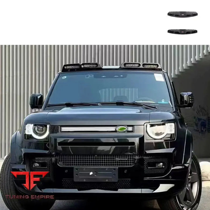 LAND ROVER DEFENDER 110 90 130 ROOF SPOILER DRY CARBON FIBER LED