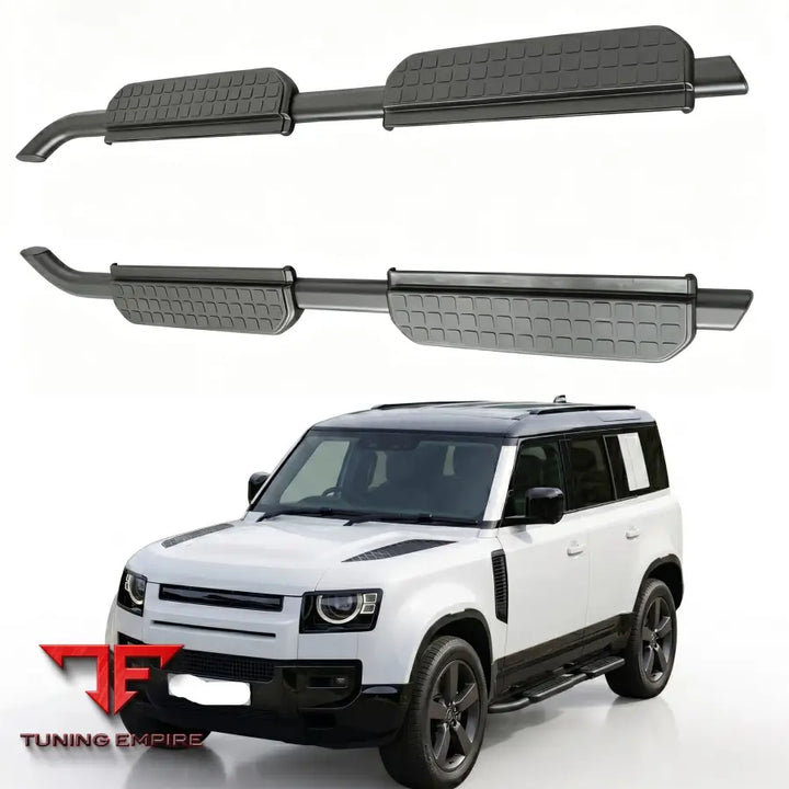 LAND ROVER DEFENDER 110 L663 SIDE STEPS RUNNING BOARDS 2020-2026Y