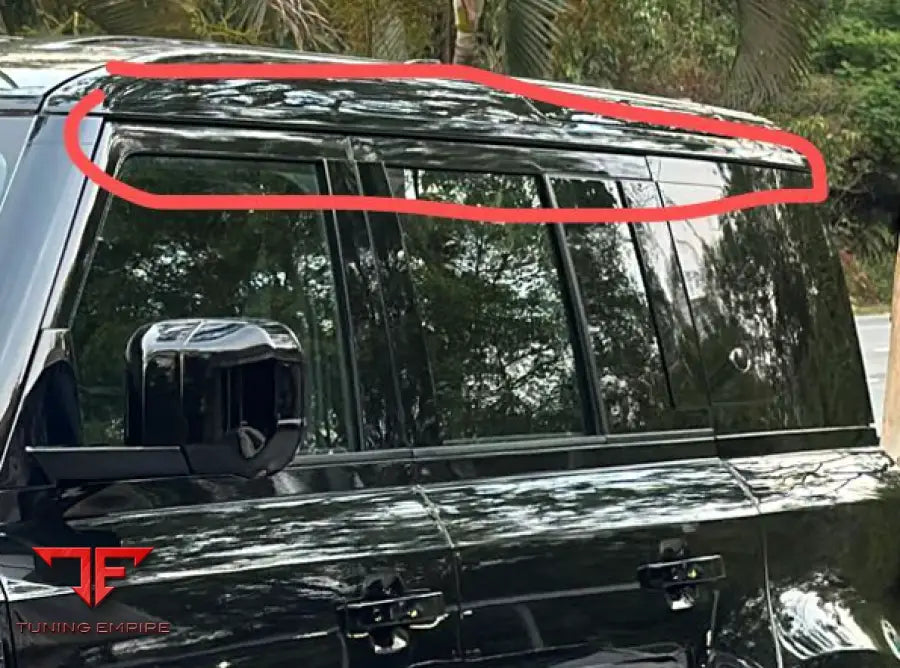 LAND ROVER DEFENDER 110 WINDOWS VISOR 21-23Y