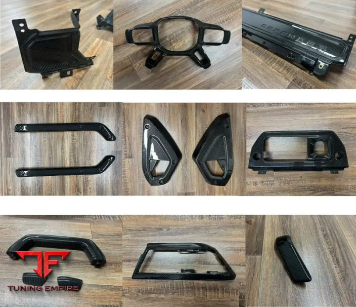 LAND ROVER DEFENDER 90 110 130 DRY CARBON FIBER INTERIOR 2020+