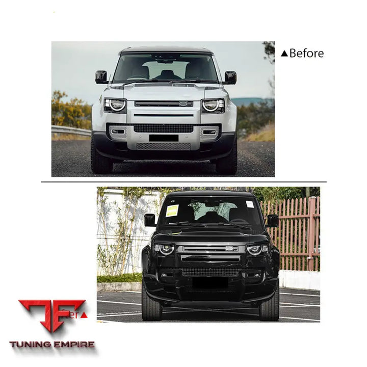 LAND ROVER DEFENDER BLACK BODY KIT 2020Y