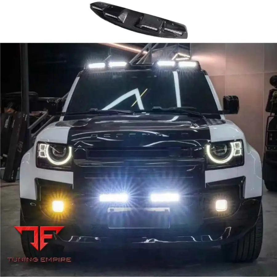 LAND ROVER DEFENDER DRY CARBON ROOF LED BAR 2020+