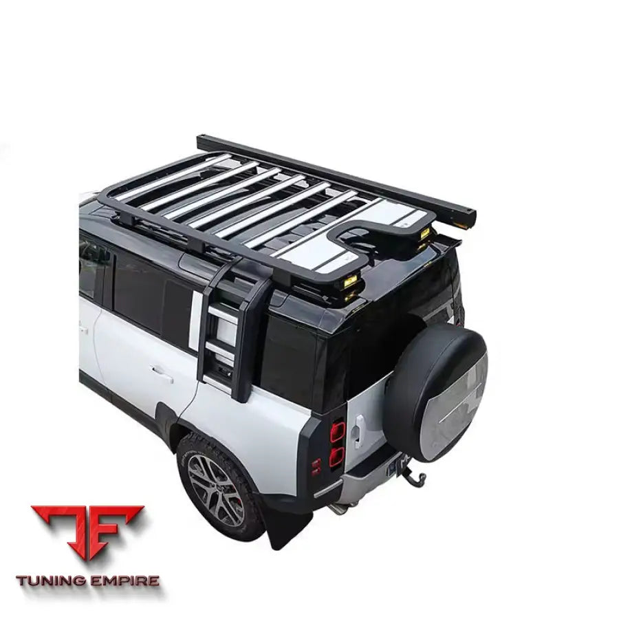 LAND ROVER DEFENDER HIGH QUALITY BLACK ROOF RACK 110