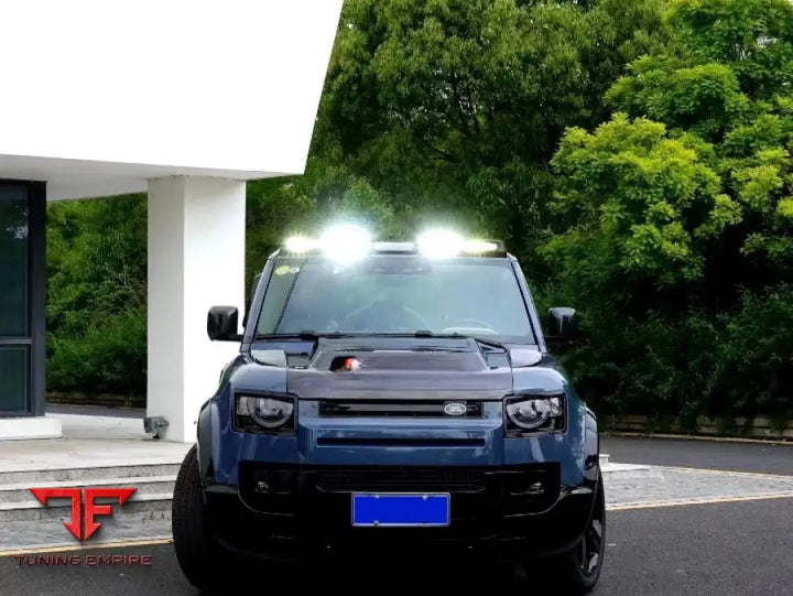 LAND ROVER DEFENDER L663 2020 + CARBON ROOF LIGHT BAR