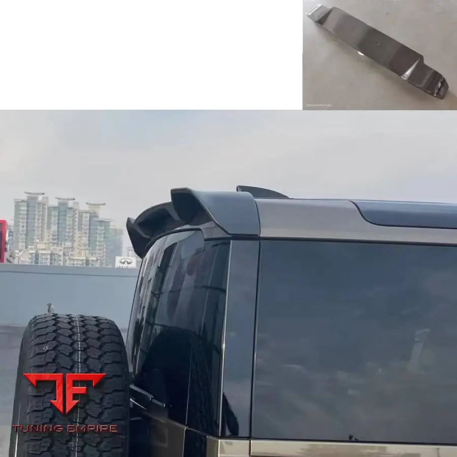 LAND ROVER DEFENDER L663 REAR SPOILER CARBON BLACK 2019-2022