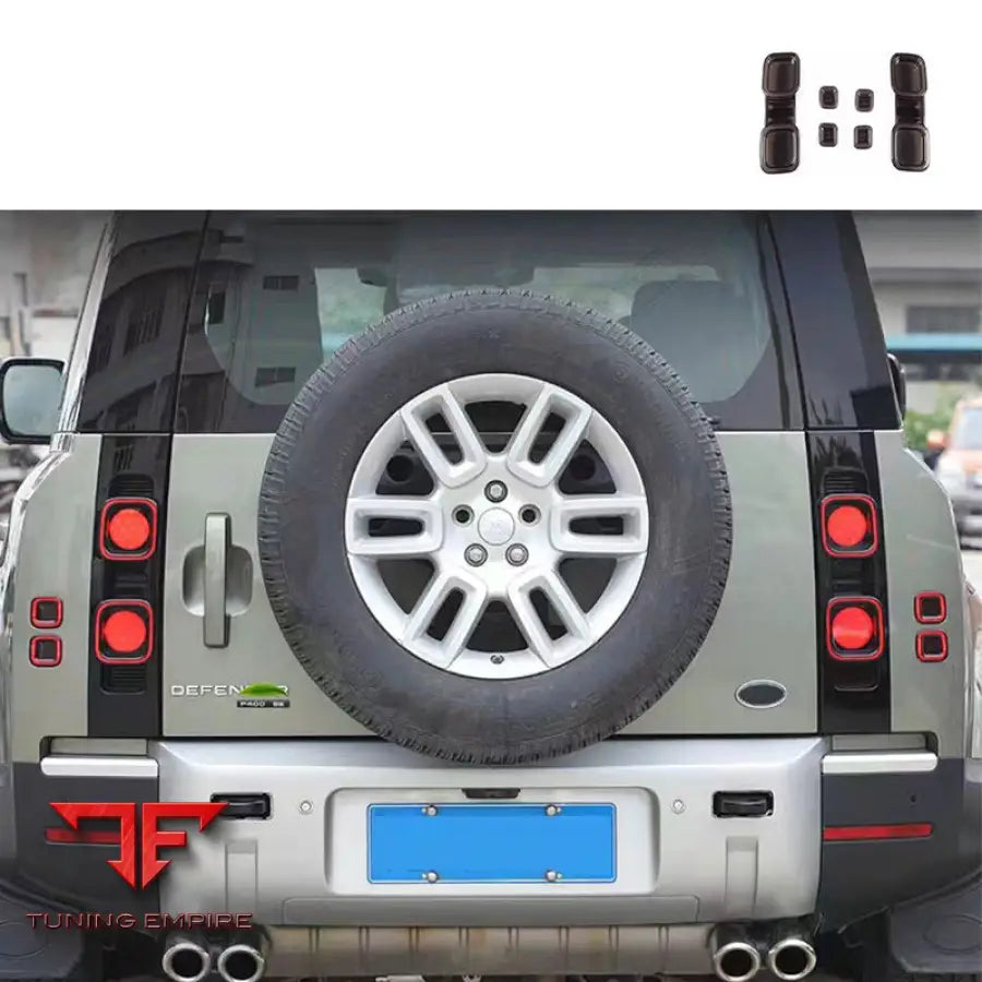 LAND ROVER DEFENDER REAR LAMPS BLACKED OUT