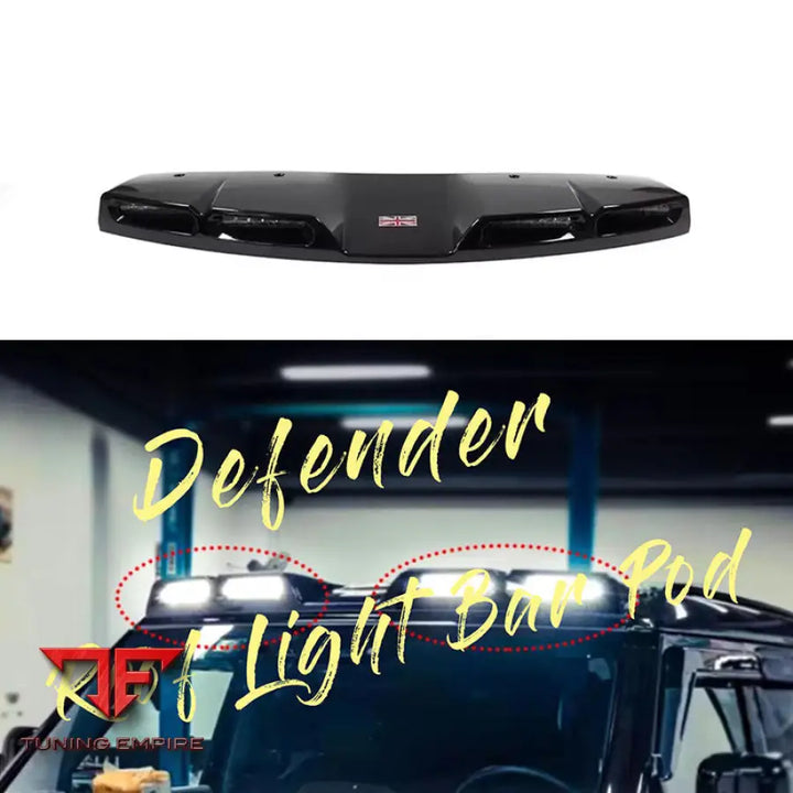 LAND ROVER DEFENDER ROOF LED BAR CARBON FIBER
