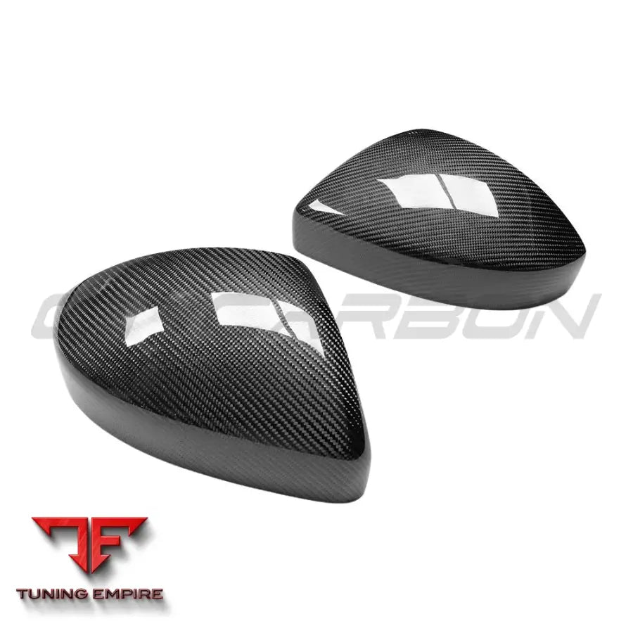 Evoque carbon mirror covers
