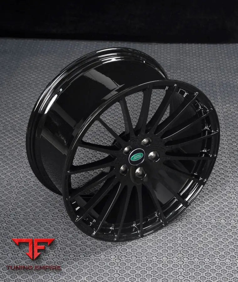 LAND ROVER GLOSS BLACK FORGED WHEELS - VIDEO