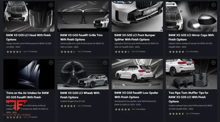 LARTE BMW X5 G05 LCI BODY KIT