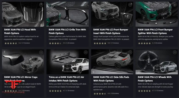 LARTE BMW X6M F96 LCI BODY KIT