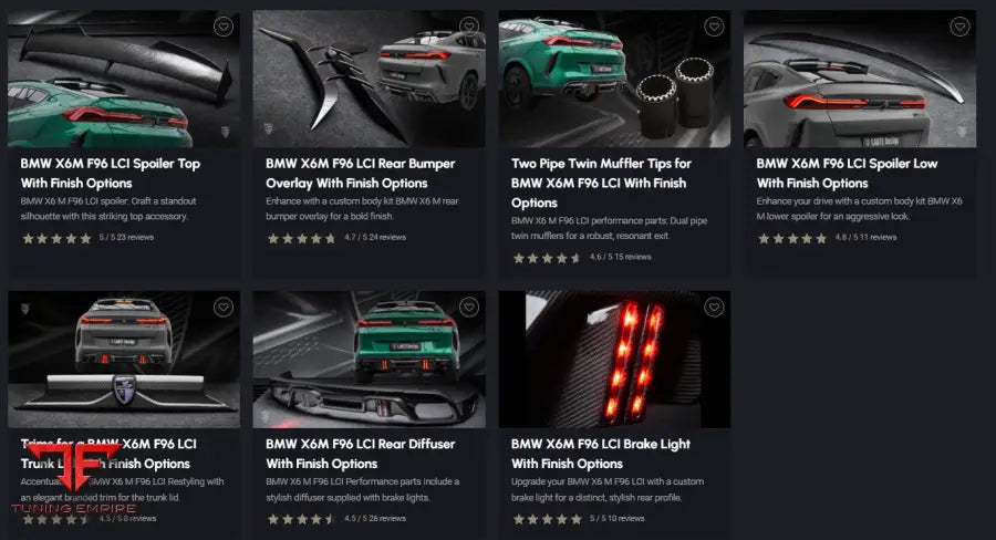 LARTE BMW X6M F96 LCI BODY KIT