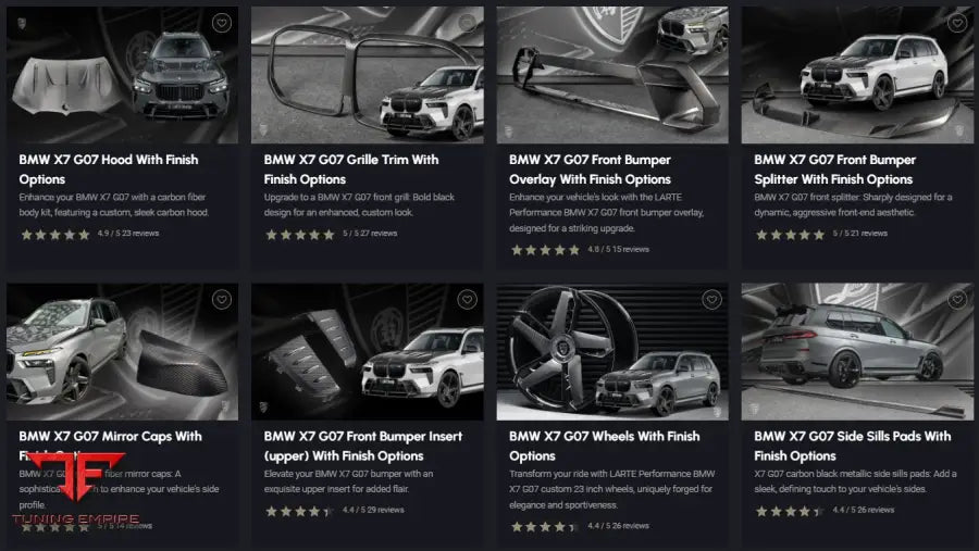 LARTE BMW X7 BODY KIT