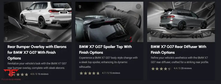 LARTE BMW X7 BODY KIT