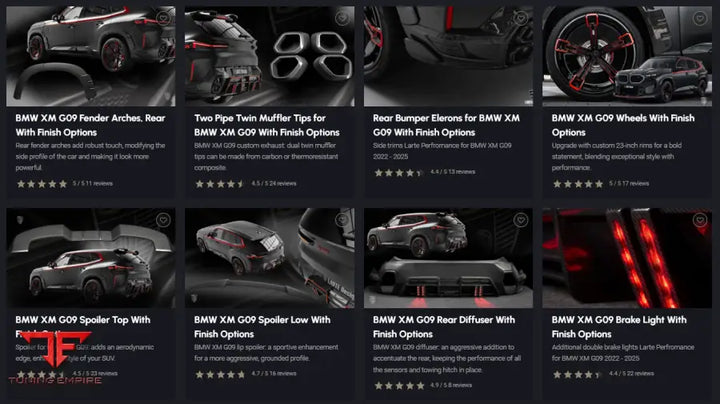 LARTE BMW XM BODY KIT