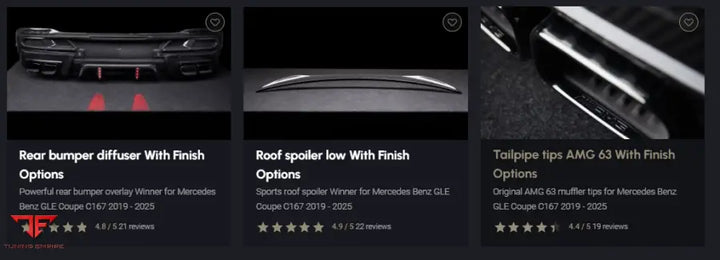 LARTE MERCEDES GLE COUPE C167 BODY KIT