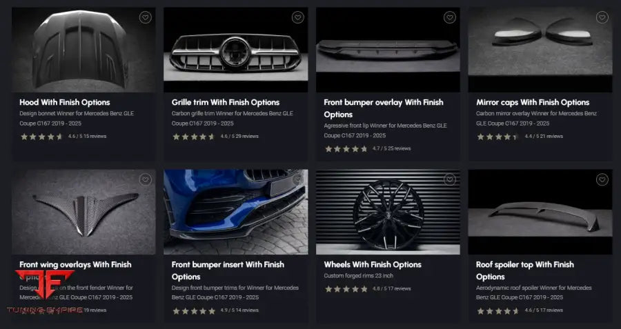 LARTE MERCEDES GLE COUPE C167 BODY KIT