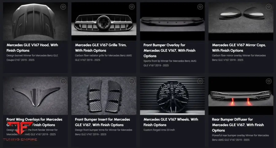 LARTE MERCEDES GLE V167 BODY KIT