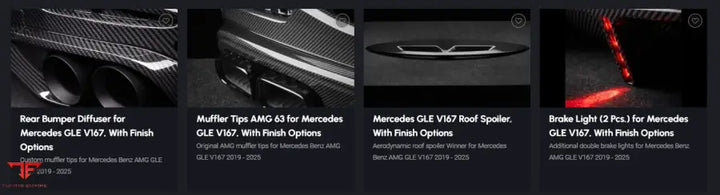 LARTE MERCEDES GLE V167 BODY KIT