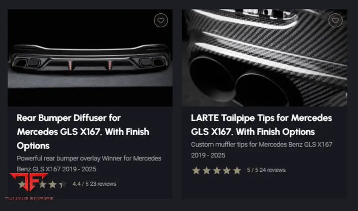 LARTE MERCEDES GLS X167 BODY KIT