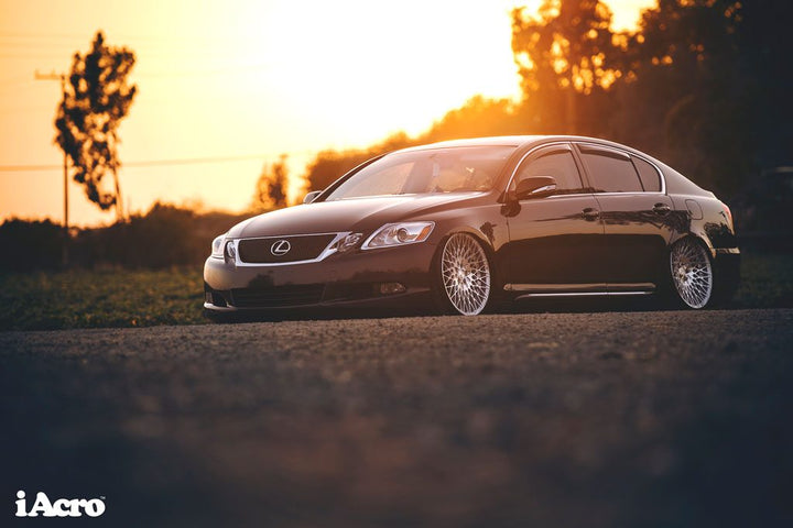 LEXUS GS430 on custom forged wheels