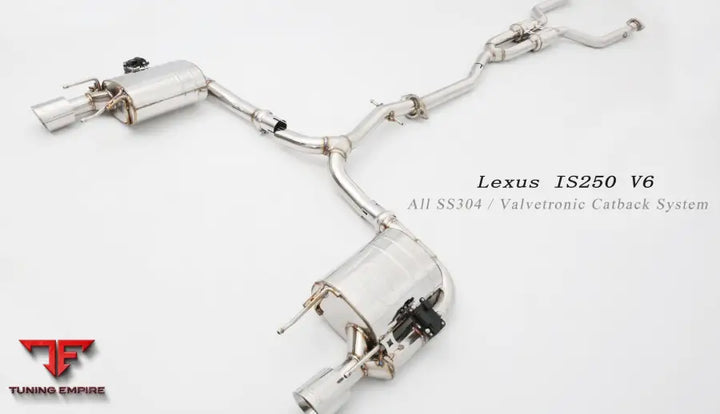 Lexus Is250 Is300 Is350 All Ss304 Valvetronic Exhaust System