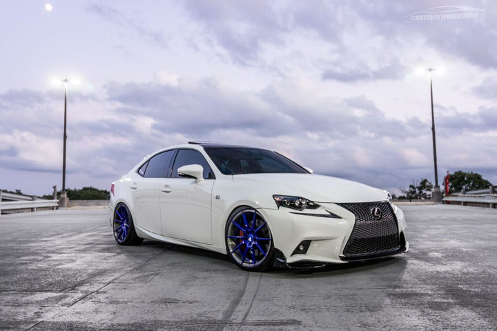 LEXUS IS350 F-SPORT on custom forged wheels