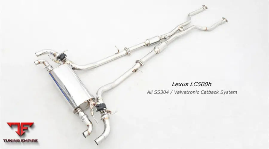 Lexus Lc500H All Ss304 Valvetronic Exhaust System