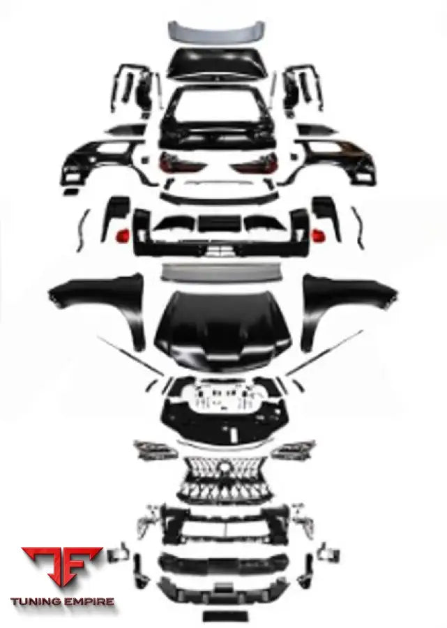 LEXUS LX570 OLD TO NEW 2013 TO 2018 A STYLE BODY KIT