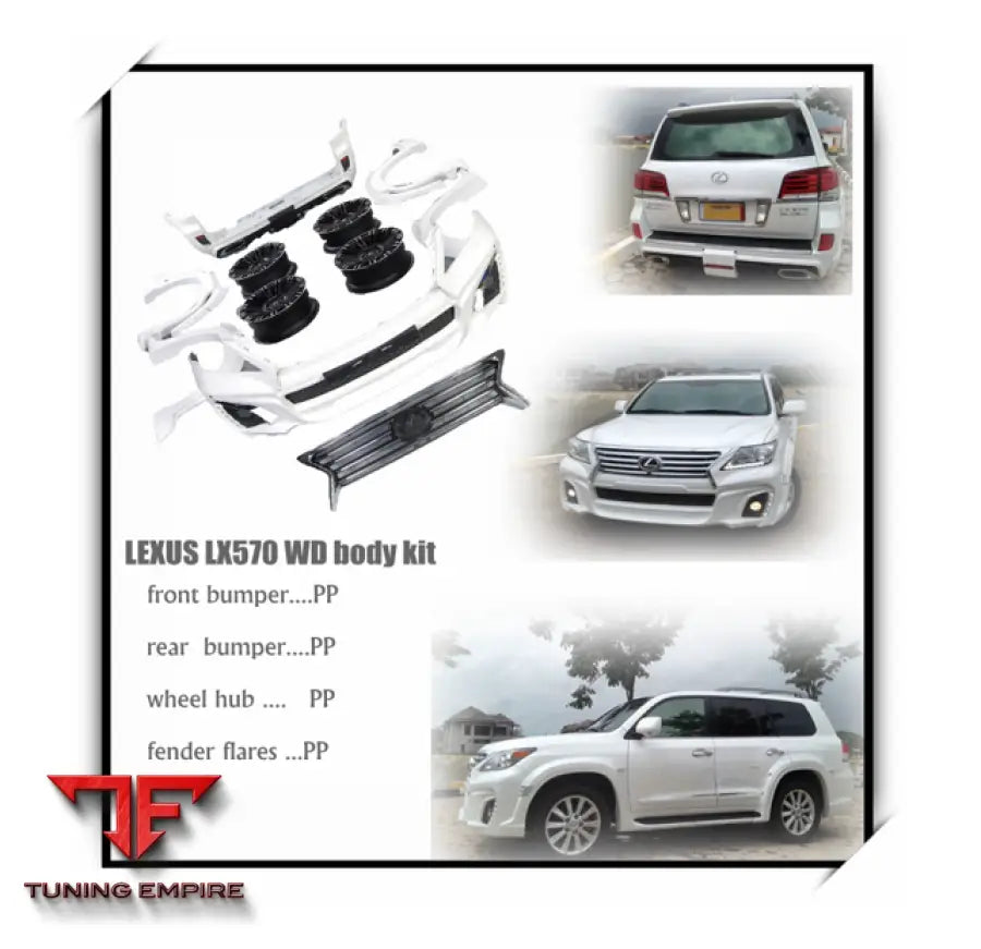 LEXUS LX570 WD BODY KIT 11Y~
