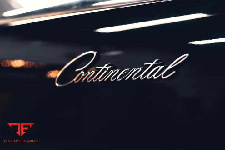 LINCOLN CONTINENTAL FORGED WHEELS AND EXHAUST SYSTEM
