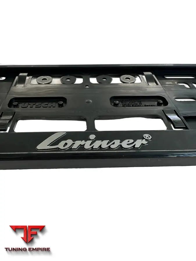 Lorinser Licence Plate Holder