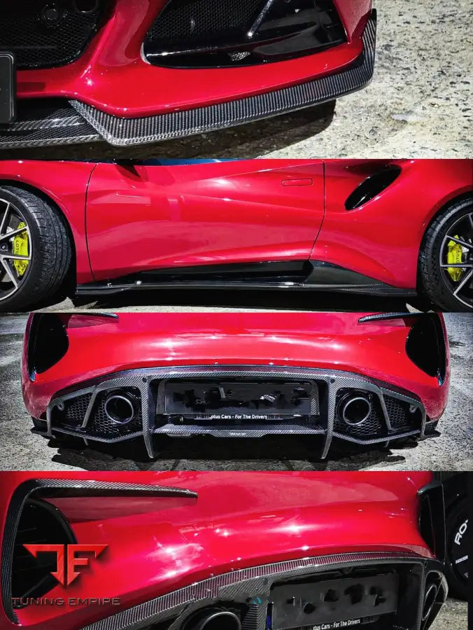 LOTUS EMIRA CARBON FIBER PARTS